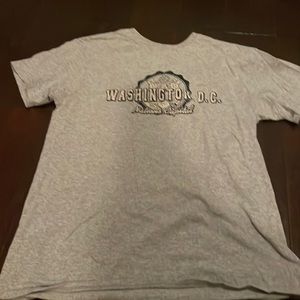 Delta Pro weight Washington DC grey short sleeve tee
